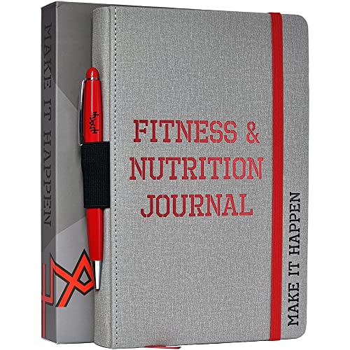 MaLetics A5 Fitness Journal Planner - Track Workouts, Goals