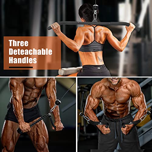 Home Gym Weight Pulley System for Full-Body Workouts