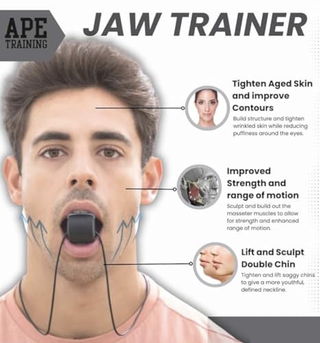 APE Training Jaw Exerciser - 3 Pack, 3 Levels
