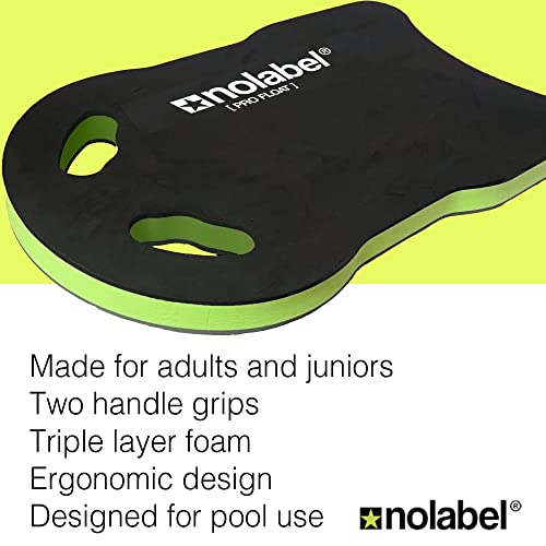 Black Professional Swim Float for Adults - Kickboard Swimming