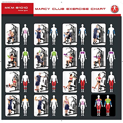 Marcy MKM-81010 Home Gym - 90kg Weight Stack