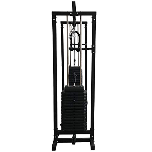 X 180kg Cable Crossover Machine with Pull Up Bar