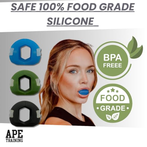 APE Training Jaw Exerciser - 3 Pack, 3 Levels