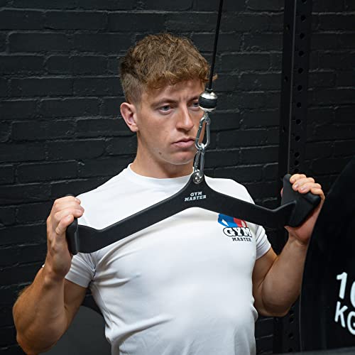 Lat Pull Down Cable Machine Attachment - Max Grips