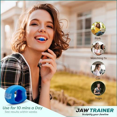 Jaw Trainer: 3 Levels, 3 Strengths - Men & Women