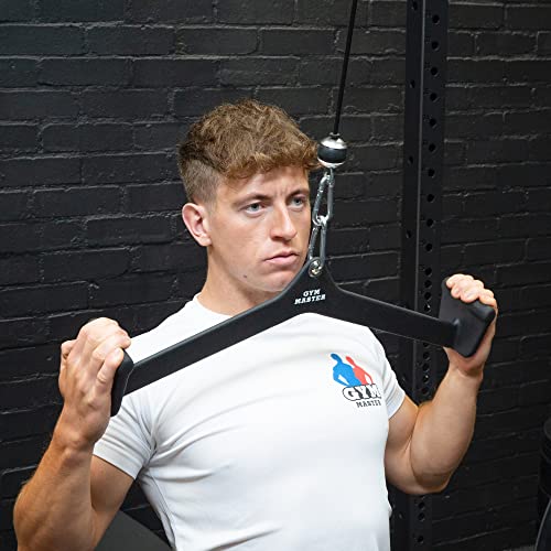 Lat Pull Down Cable Machine Attachment - Max Grips