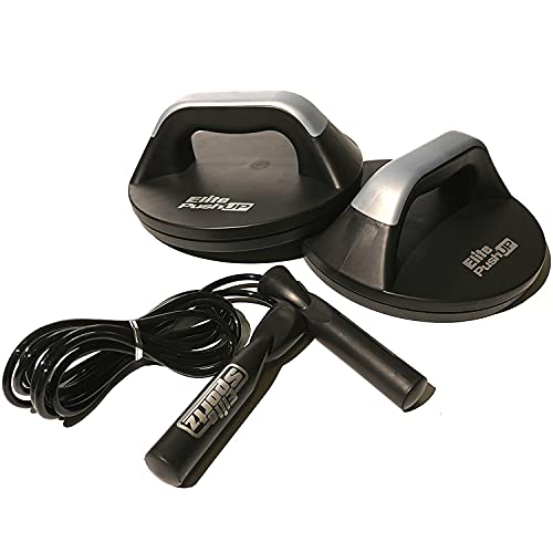 Elite Sportz Rotating Push Up Handles & Skipping Rope