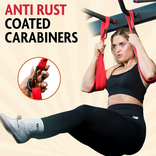 DMoose Fitness Hanging Ab Straps for Core Strength Training