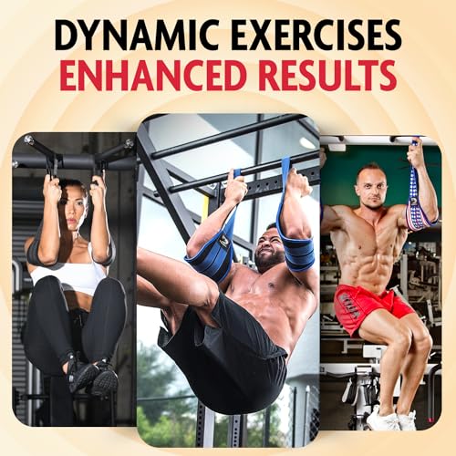 DMoose Fitness Hanging Ab Straps for Core Strength Training