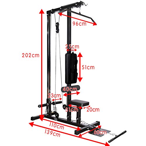 RIP X Lat Pulldown Machine with Extra Pulley