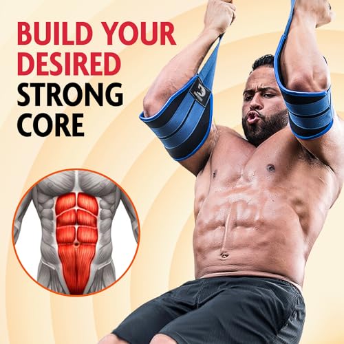 DMoose Fitness Hanging Ab Straps for Core Strength Training