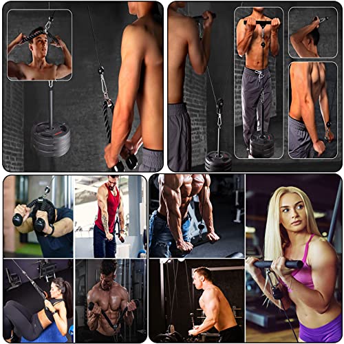 Professional Pulley Cable System for Strength Training Exercises