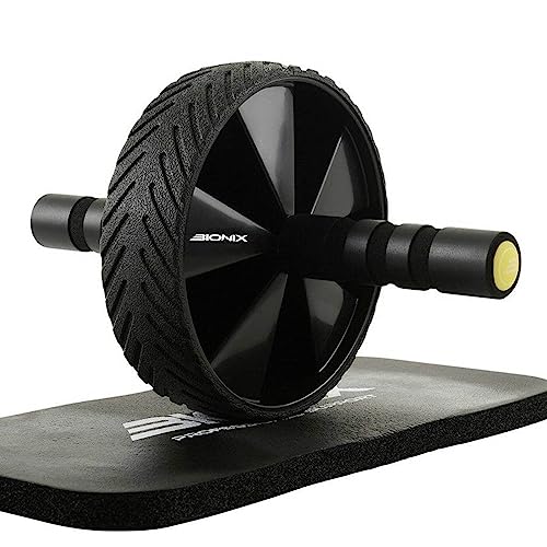 Bionix Ab Roller with Knee Mat - Core Workout Wheel
