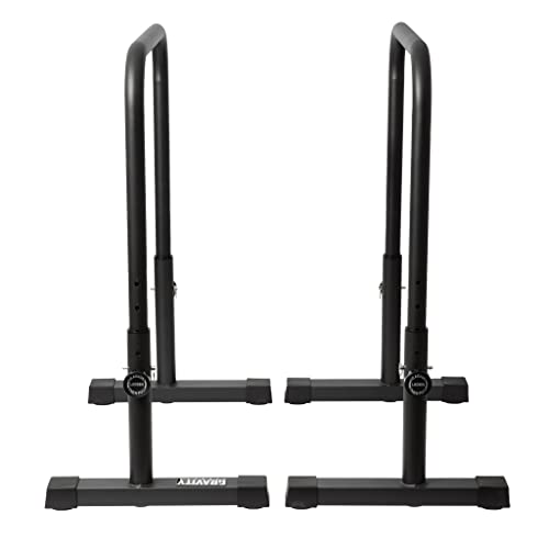 XL Gravity Fitness Parallettes - 38mm Handles for Calisthenics