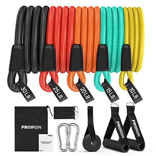 PROIRON Resistance Band Set: Burn Fat, Build Muscle