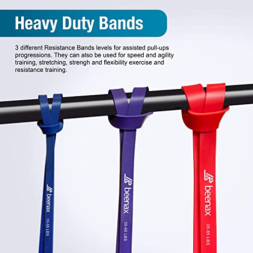 Beenax Resistance Bands Set for Full-Body Home Workout
