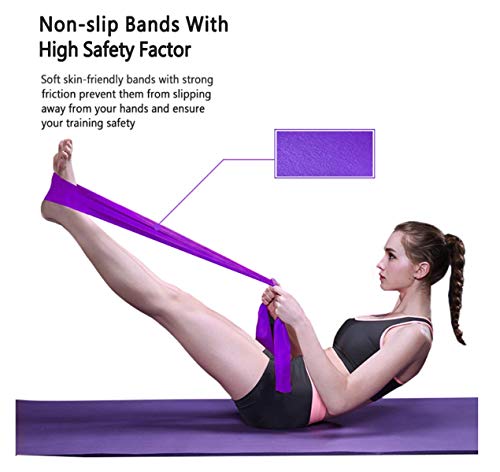 TAIYUNWEI Resistance Bands Set - Skin-Friendly Exercise Bands