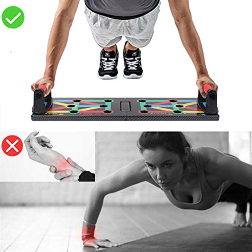 12 IN 1 Push Up Board - Compact Home Fitness