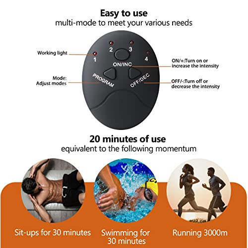 OSELEE ABS Trainer Muscle Stimulator: Home Fitness Equipment