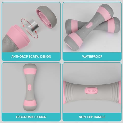 Adjustable Set of Dumbbells with Free Weights - Home Fitness Equipment