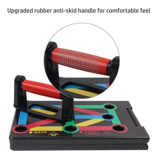 12 IN 1 Push Up Board - Compact Home Fitness