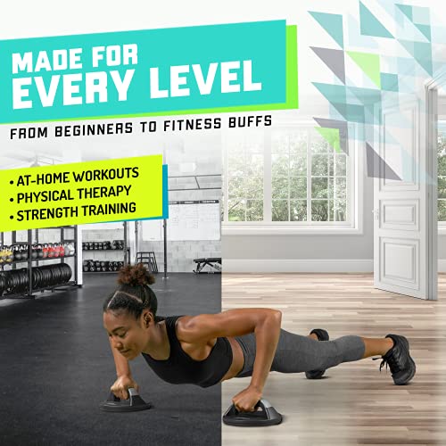 Elite Sportz Rotating Push Up Handles & Skipping Rope