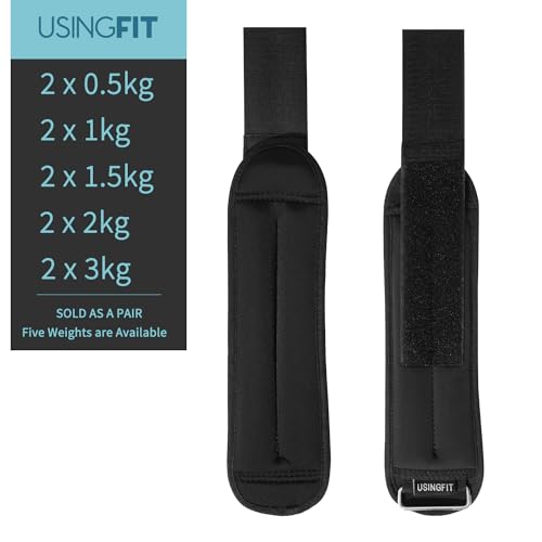 Ankle and Wrist Weights Set for Home Fitness