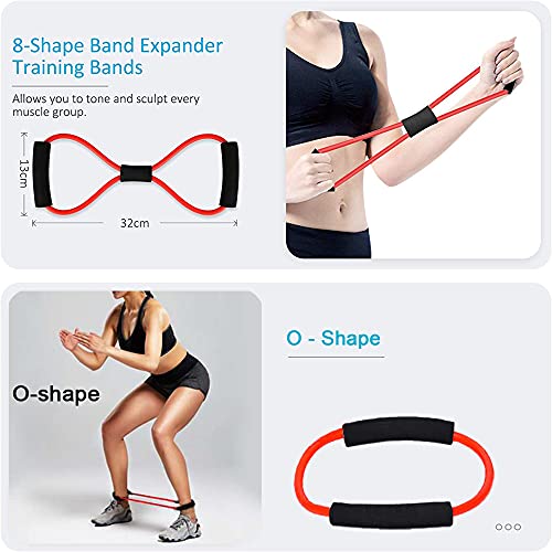14 Pc Resistance Bands Set for Men and Women
