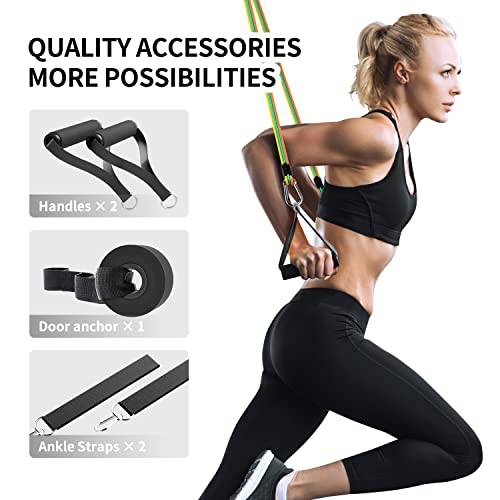 PROIRON Resistance Band Set: Burn Fat, Build Muscle