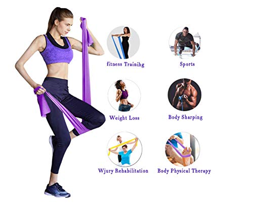 TAIYUNWEI Resistance Bands Set - Skin-Friendly Exercise Bands