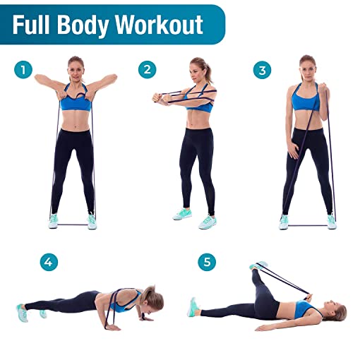 Beenax Resistance Bands Set for Full-Body Home Workout