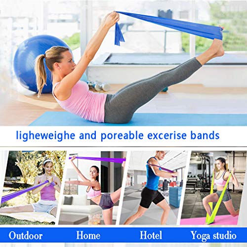 TAIYUNWEI Resistance Bands Set - Skin-Friendly Exercise Bands