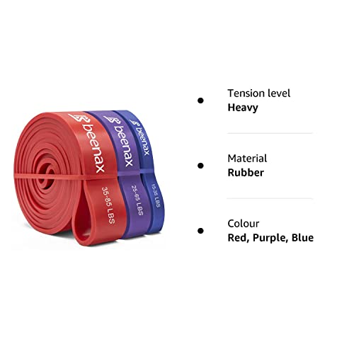 Beenax Resistance Bands Set for Full-Body Home Workout