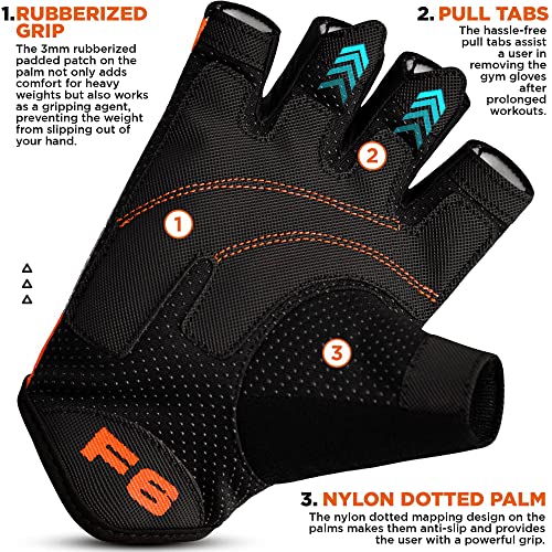 RDX Weight Lifting Gloves Gym Fitness Workout, Unisex