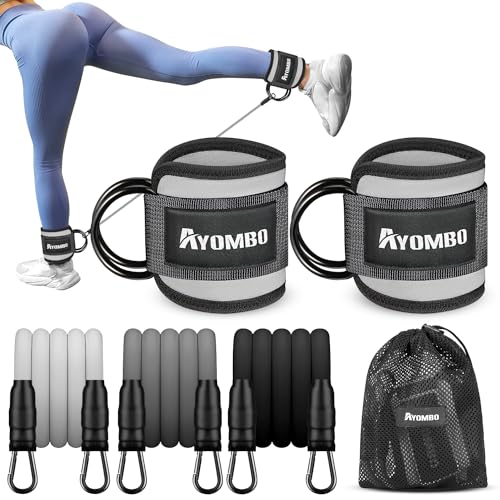 Ankle Cuff Resistance Bands for Glutes and Legs