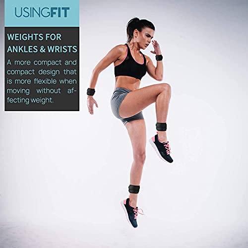 Ankle and Wrist Weights Set for Home Fitness