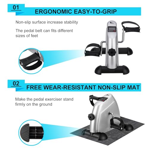 Mini Exercise Bike for Home Gym Fitness Training