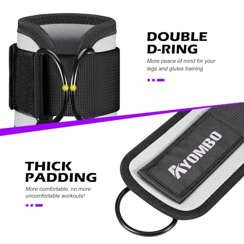 Ankle Cuff Resistance Bands for Glutes and Legs