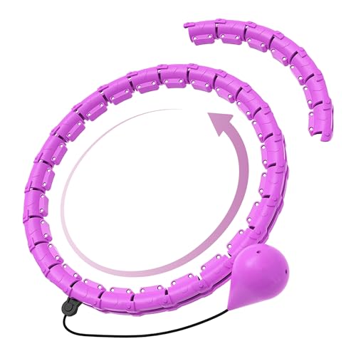 Weighted Belly Fitness Hula Hoop - Home Workout Equipment