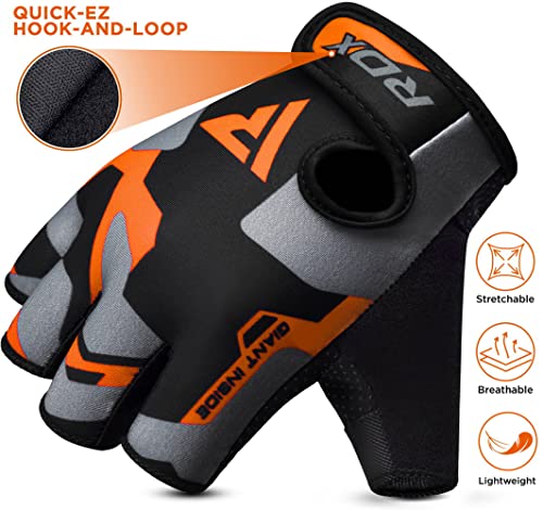 RDX Weight Lifting Gloves Gym Fitness Workout, Unisex