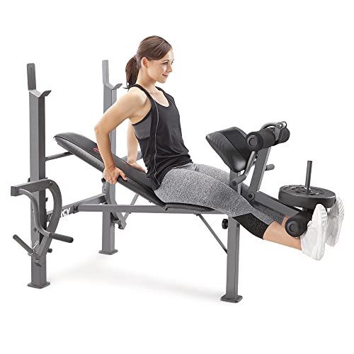 Marcy Incline Weight Bench with Leg Developer, Butterfly Arms