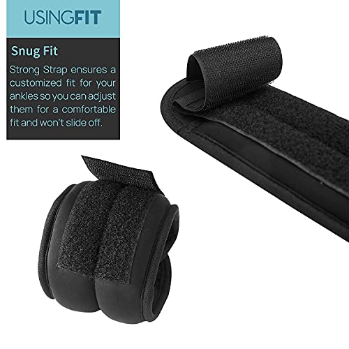 Ankle and Wrist Weights Set for Home Fitness