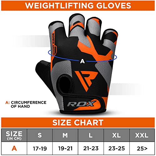 RDX Weight Lifting Gloves Gym Fitness Workout, Unisex
