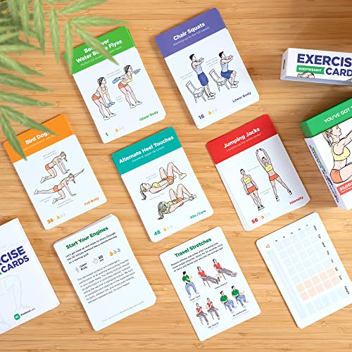 WorkoutLabs Premium Bodyweight Exercise Cards: 60 Exercises, 12 Routines