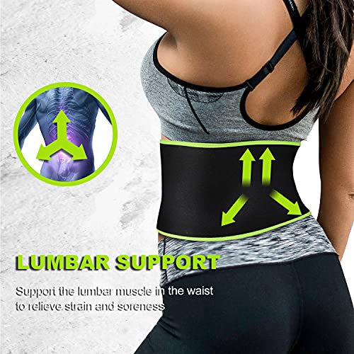 SYXUPAP Waist Trimmer - Neoprene Sauna Sweat Belt