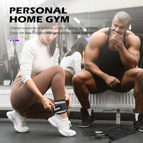 Ankle Cuff Resistance Bands for Glutes and Legs