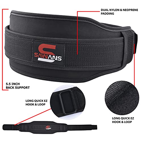 Neoprene Weight Lifting Belt for Powerlifting and Bodybuilding