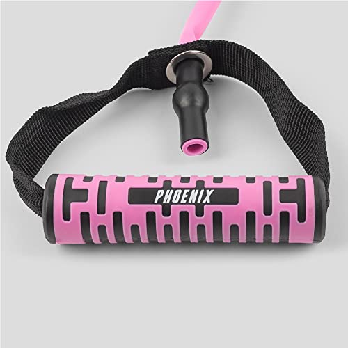 Phoenix Fitness Resistance Band - Handles - Strength Training - Pink