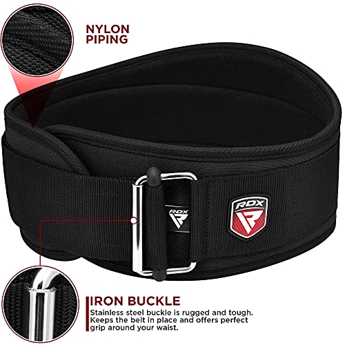 RDX Auto Lock Weight Lifting Belt, Padded Back Support