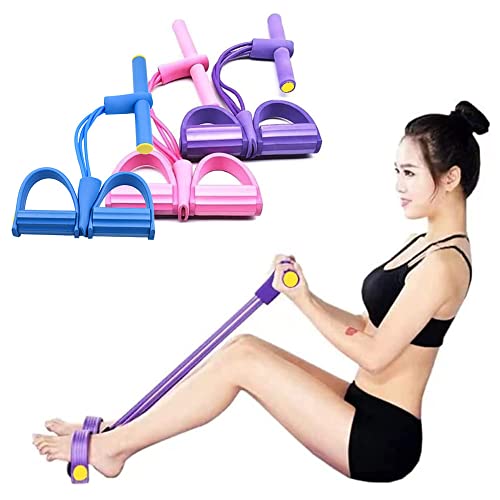 DZOZO Resistance 4 Tube Gym Equipment for Home Workout